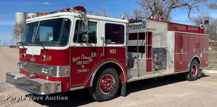 image for item MP9259 1986 Pierce E3172  fire truck
