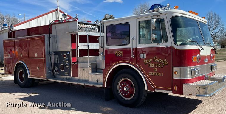 image for item MP9259 1986 Pierce E3172  fire truck