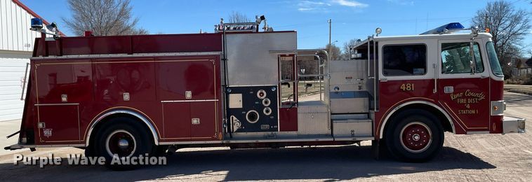 image for item MP9259 1986 Pierce E3172  fire truck