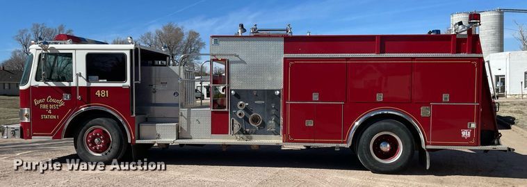 image for item MP9259 1986 Pierce E3172  fire truck