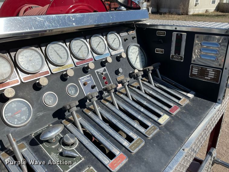 image for item MP9259 1986 Pierce E3172  fire truck