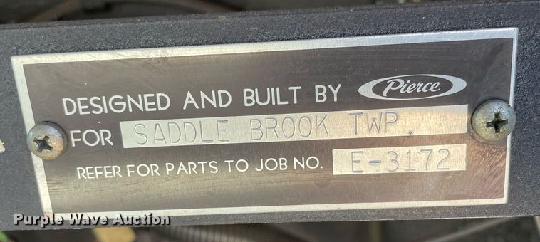 image for item MP9259 1986 Pierce E3172  fire truck