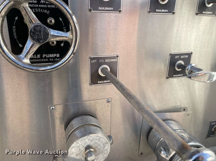 image for item MP9264 1983 Chevrolet K3500  pumper fire truck