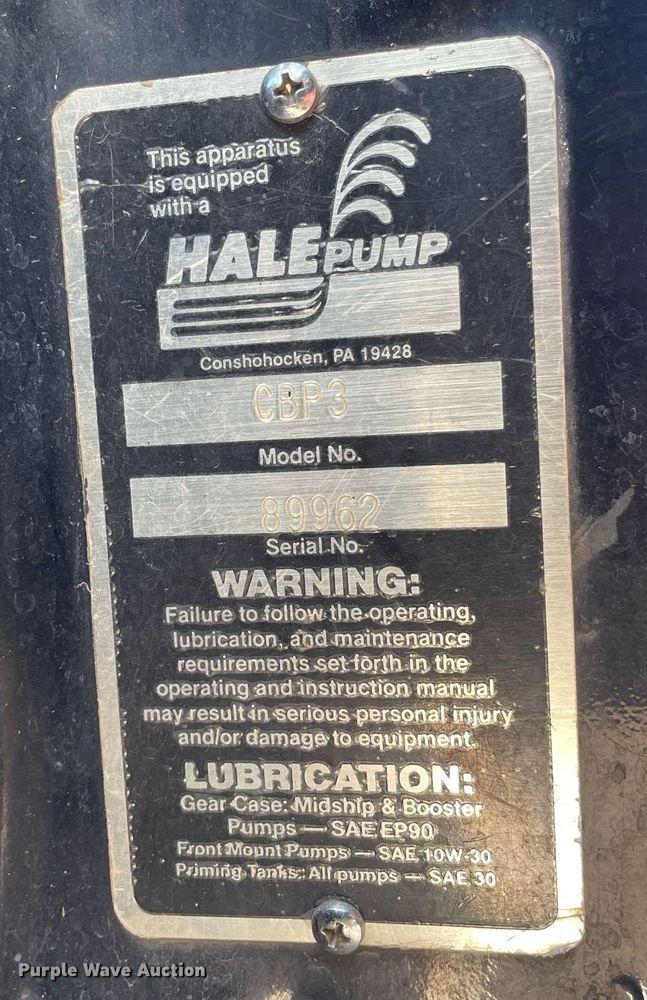 image for item MP9264 1983 Chevrolet K3500  pumper fire truck