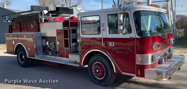 image for item MP9265 1985 Pierce E2490  pumper fire truck