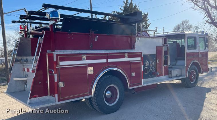 image for item MP9265 1985 Pierce E2490  pumper fire truck