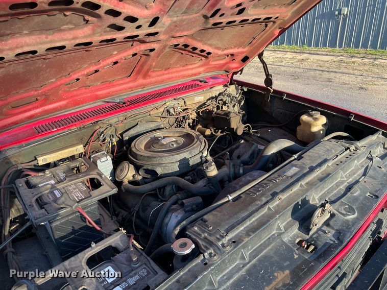 image for item MP9266 1985 Chevrolet D30 Military Postal Unit  brush fire truck