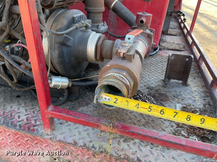 image for item MP9266 1985 Chevrolet D30 Military Postal Unit  brush fire truck