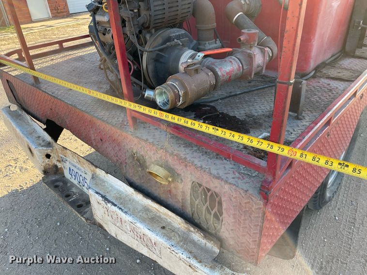 image for item MP9266 1985 Chevrolet D30 Military Postal Unit  brush fire truck