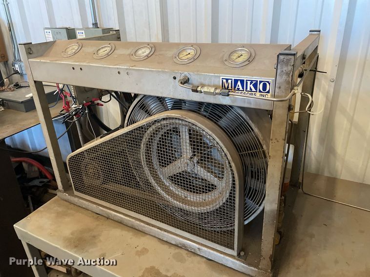 image for item MP9269 Mako  cascade SCBA fill station and air compressor