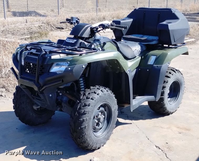 image for item MR9567 2014 Honda Rancher TRX420FM  ATV