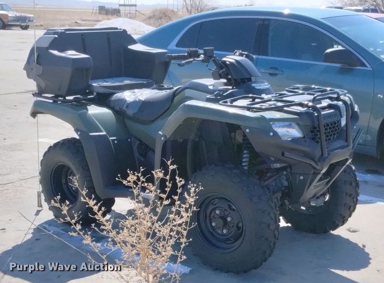 image for item MR9567 2014 Honda Rancher TRX420FM  ATV