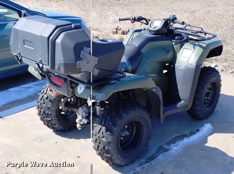 image for item MR9567 2014 Honda Rancher TRX420FM  ATV