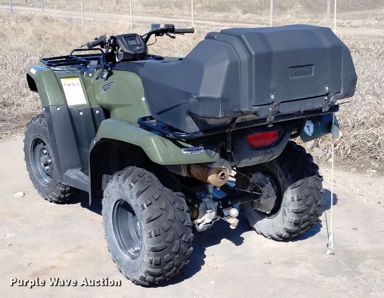 image for item MR9567 2014 Honda Rancher TRX420FM  ATV