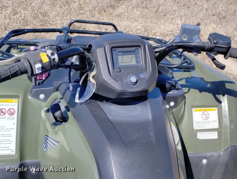 image for item MR9567 2014 Honda Rancher TRX420FM  ATV