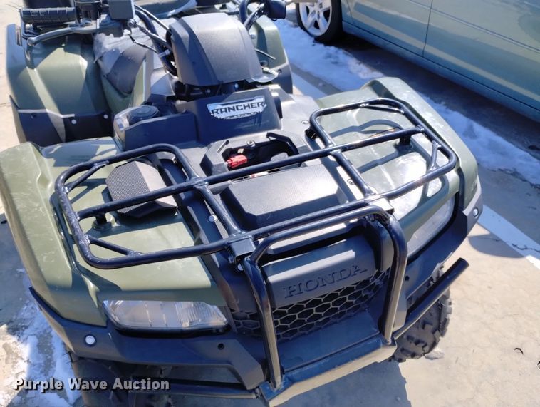 image for item MR9567 2014 Honda Rancher TRX420FM  ATV