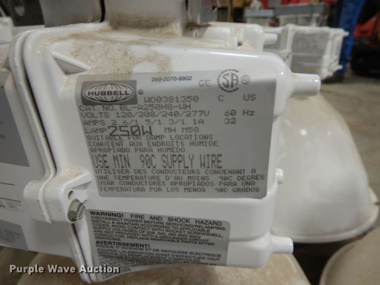 image for item MR9738 (45) Hubbell W00381350 lights