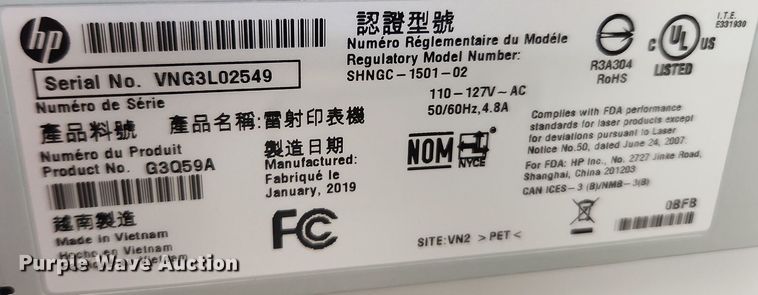 image for item MW9537 (2) HP printers