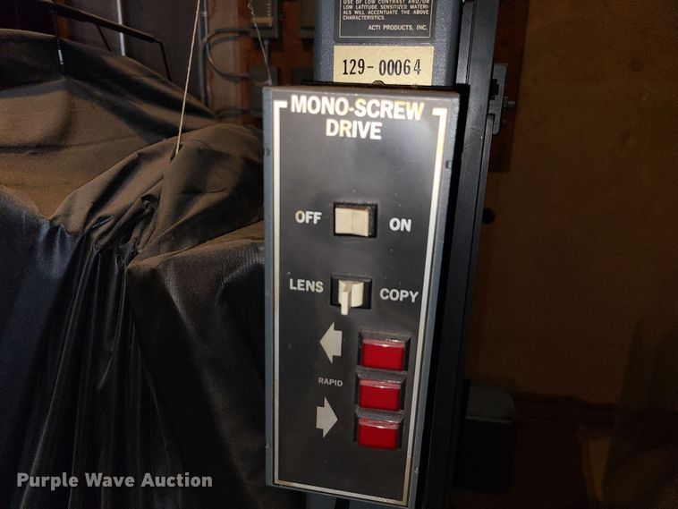 image for item MX9571 Acti Products 253  x-ray machine