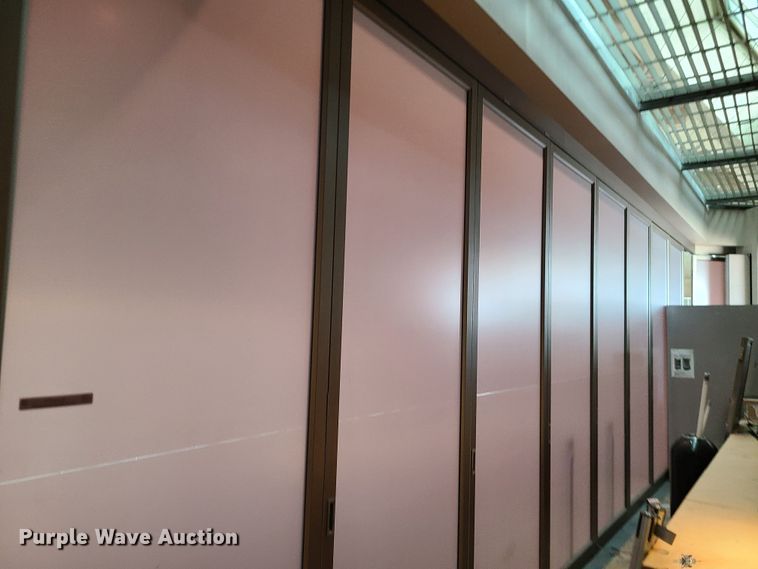 image for item MX9574 Retractable glass wall