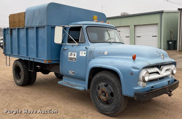 image for item MY9041 1955 Ford F600  dump truck