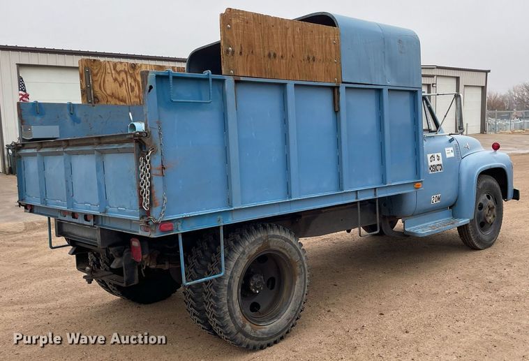 image for item MY9041 1955 Ford F600  dump truck