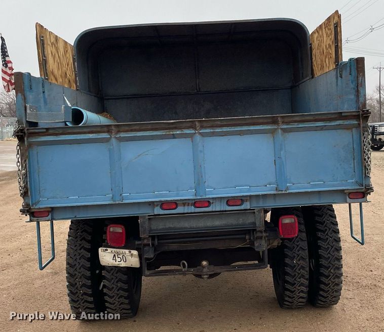 image for item MY9041 1955 Ford F600  dump truck