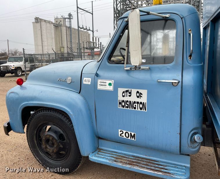 image for item MY9041 1955 Ford F600  dump truck