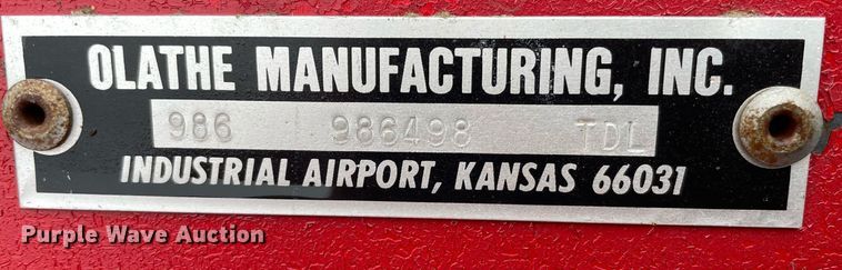 image for item MY9042 Olathe 986  wood chipper