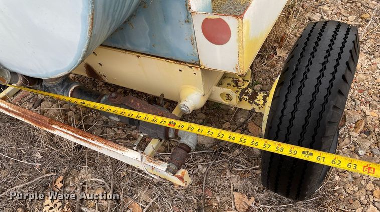 image for item MY9047 Shop built  nurse tank trailer