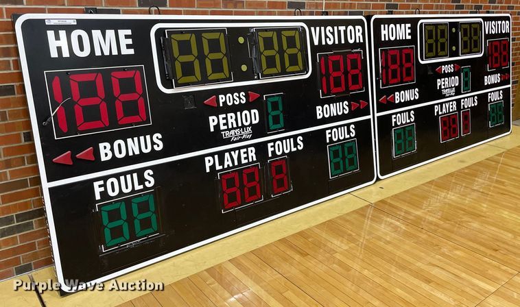 image for item MY9058 (2) Trans Lux Fair Play score boards