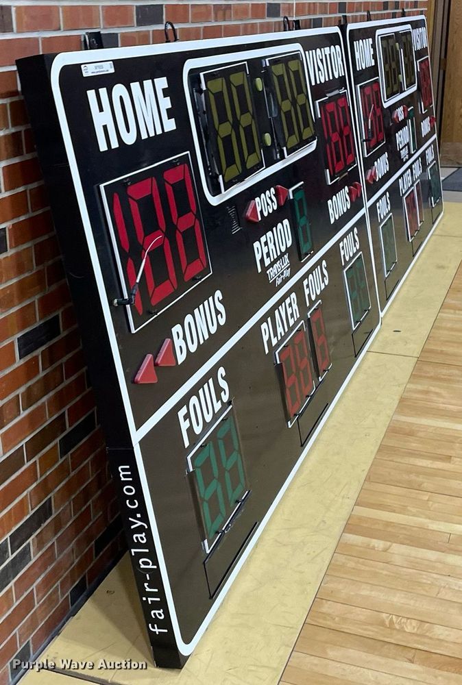 image for item MY9058 (2) Trans Lux Fair Play score boards