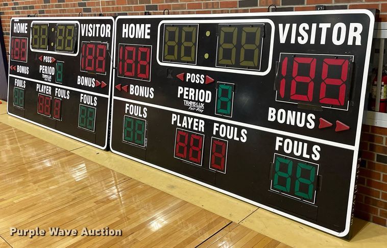 image for item MY9058 (2) Trans Lux Fair Play score boards