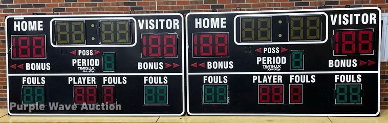 image for item MY9058 (2) Trans Lux Fair Play score boards