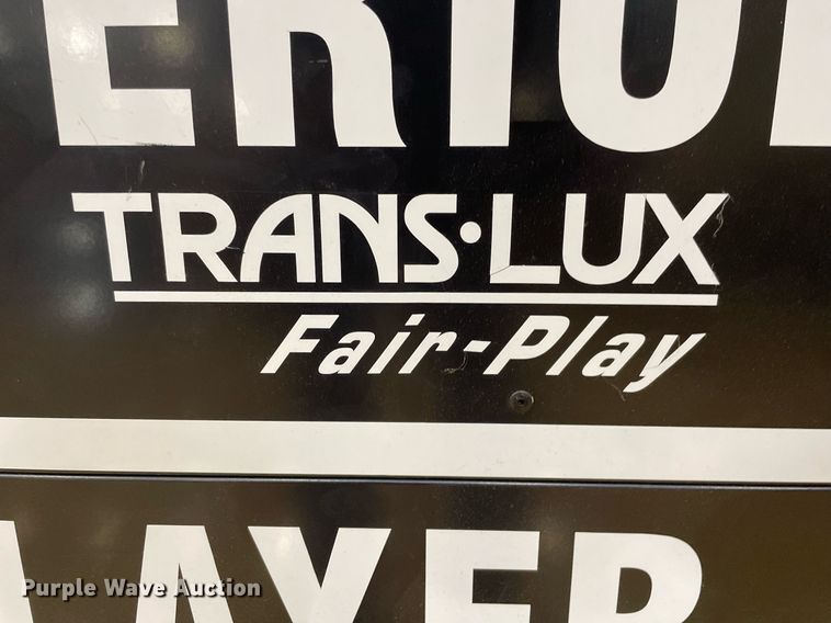 image for item MY9058 (2) Trans Lux Fair Play score boards