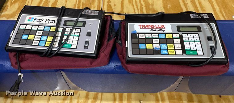 image for item MY9058 (2) Trans Lux Fair Play score boards