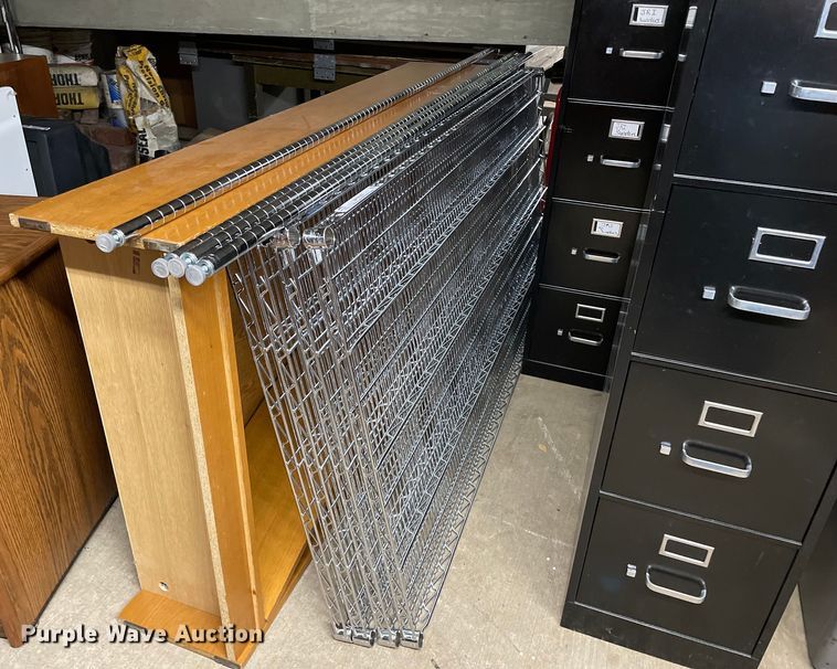 image for item MY9257 Metal culinary shelf