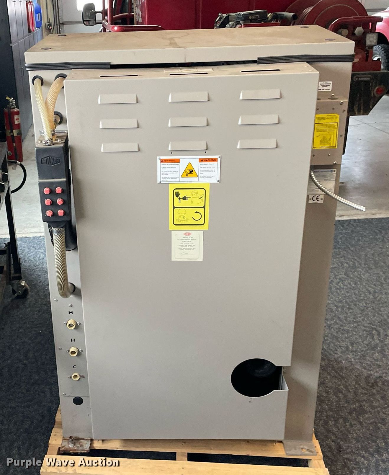 2002 Milnor 30015V7J washer/extractor in Buhler, KS Item MP9248 sold