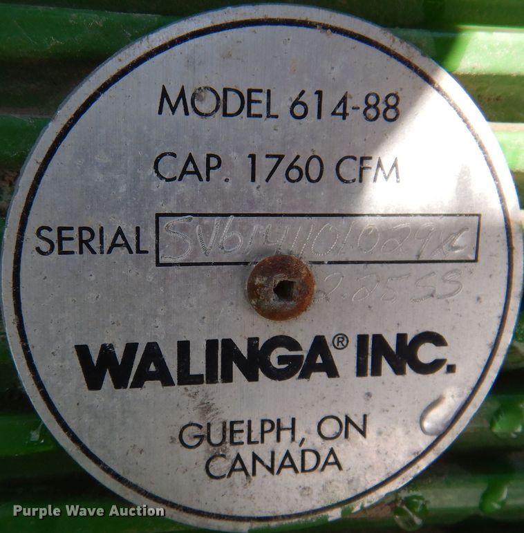 image for item DK5176 2011 Walinga 6614  grain vacuum