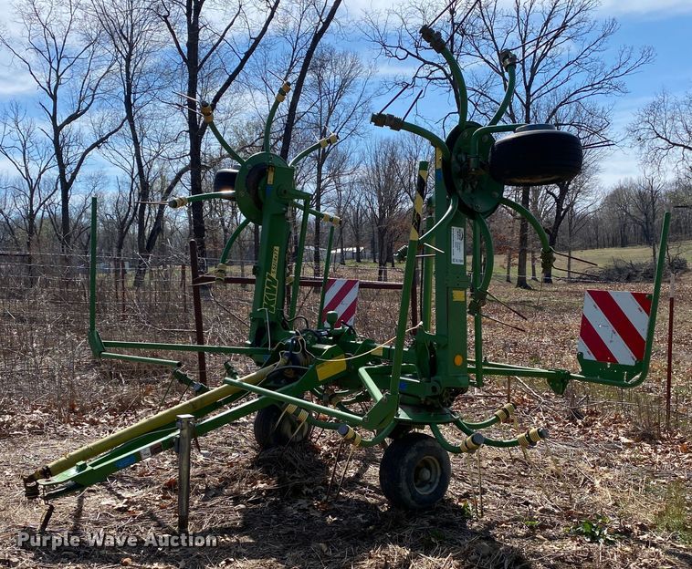 image for item DL7080 Krone KW 5.52 T  hay tedder