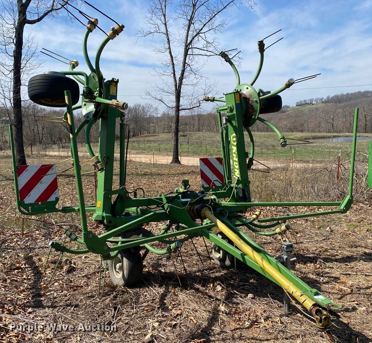image for item DL7080 Krone KW 5.52 T  hay tedder