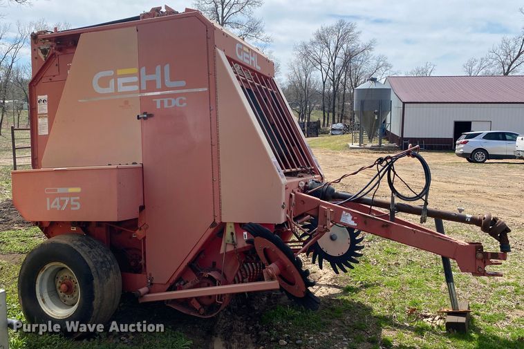 image for item DL7091 Gehl RB1475  round baler