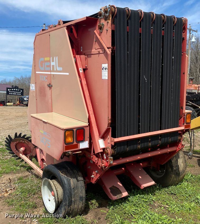 image for item DL7091 Gehl RB1475  round baler