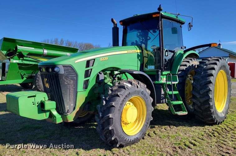 image for item DO3599 2008 John Deere 8330  MFWD tractor