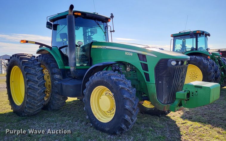 image for item DO3599 2008 John Deere 8330  MFWD tractor