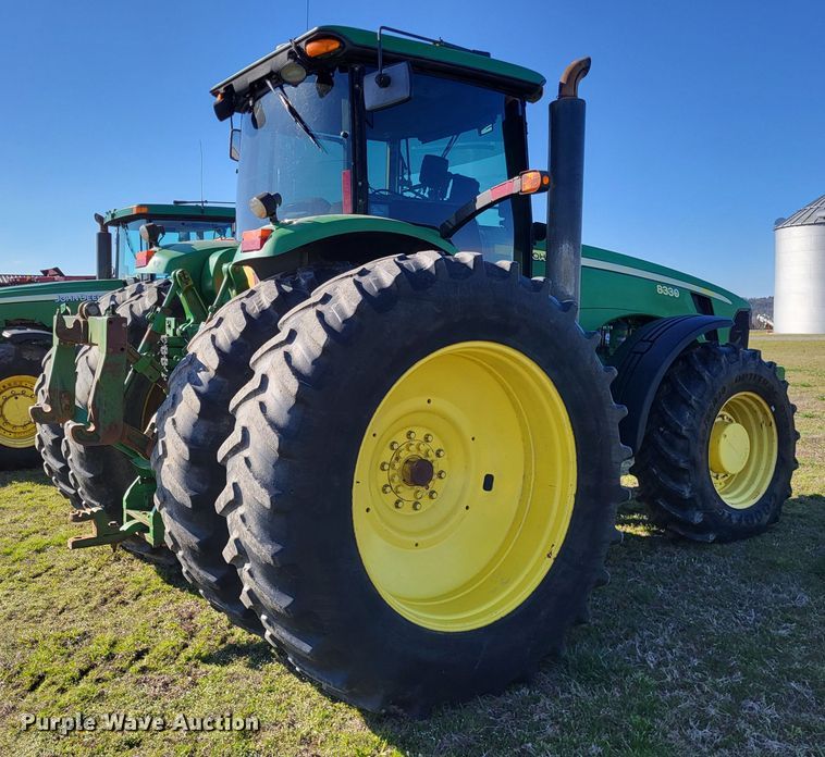 image for item DO3599 2008 John Deere 8330  MFWD tractor