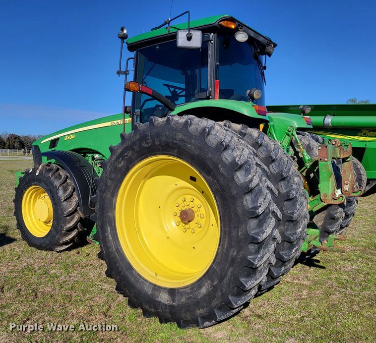 image for item DO3599 2008 John Deere 8330  MFWD tractor
