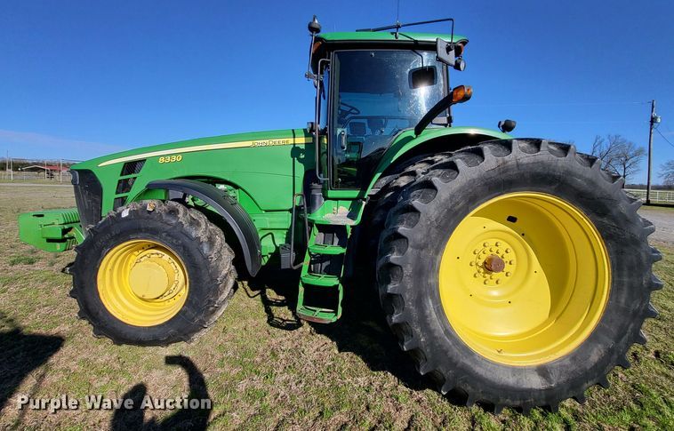 image for item DO3599 2008 John Deere 8330  MFWD tractor