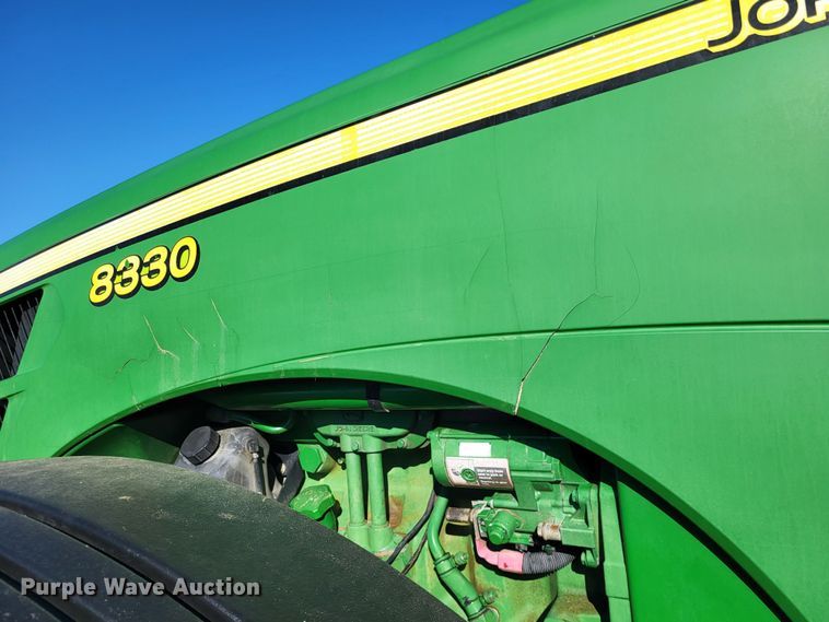 image for item DO3599 2008 John Deere 8330  MFWD tractor
