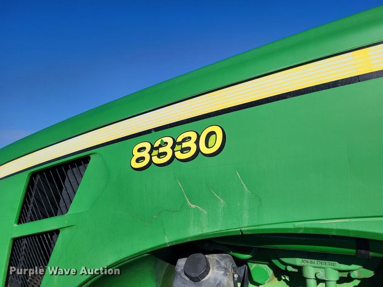 image for item DO3599 2008 John Deere 8330  MFWD tractor